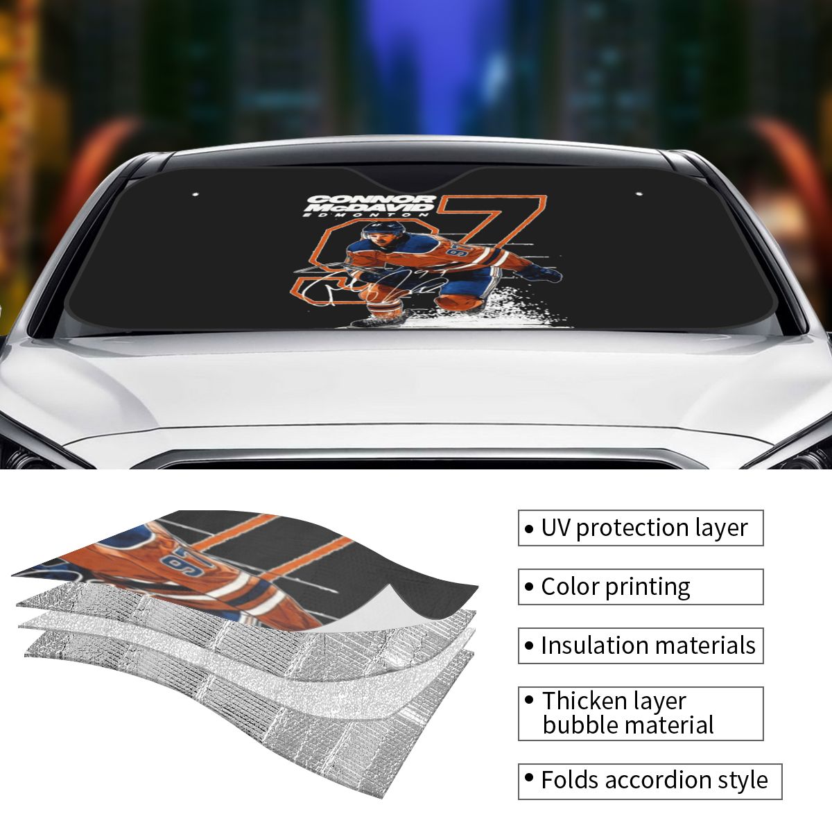 Connor McDavid 97 untuk Pengge - Car Accessories Edmonton ulasan dan harga
