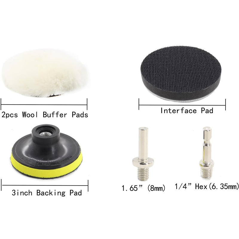 Kit Restorasi Lampu Depan Mobi - Car Wax Polishing Pad ulasan dan harga