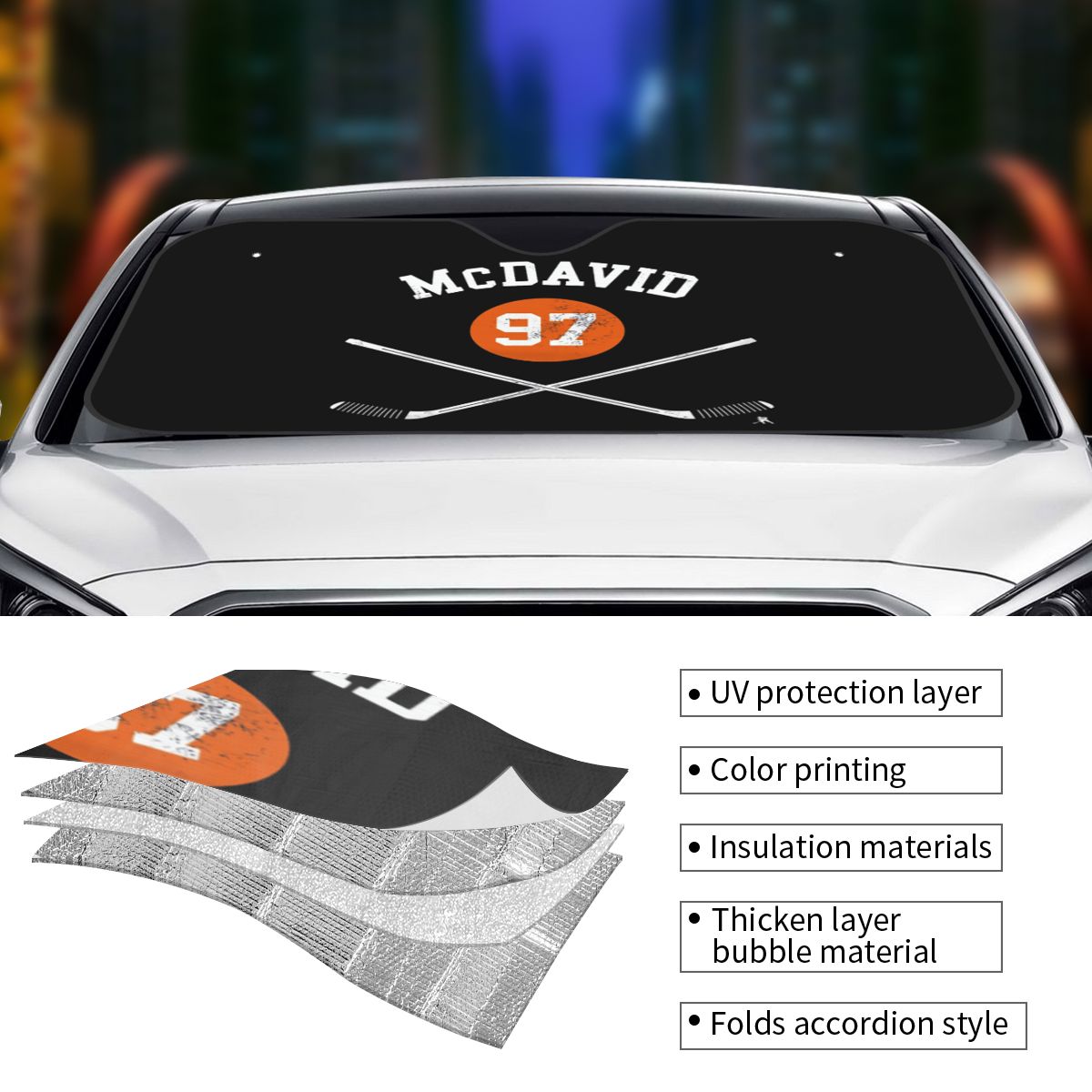 Connor McDavid 97 untuk Pengge - Car Accessories Edmonton ulasan dan harga