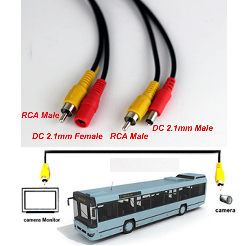 Kabel Daya AV Video AV DC 5M/1 - Car Accessories Online ulasan dan harga