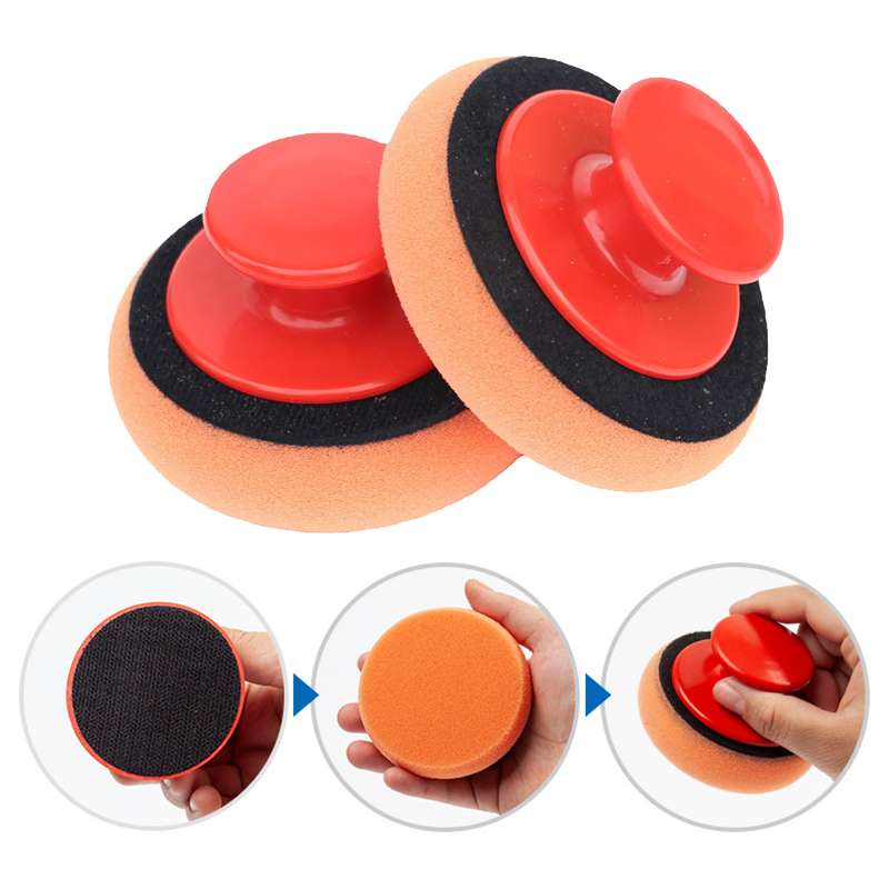 8 buah spons pemoles Waxing mo - Car Wax Polishing Pad ulasan dan harga