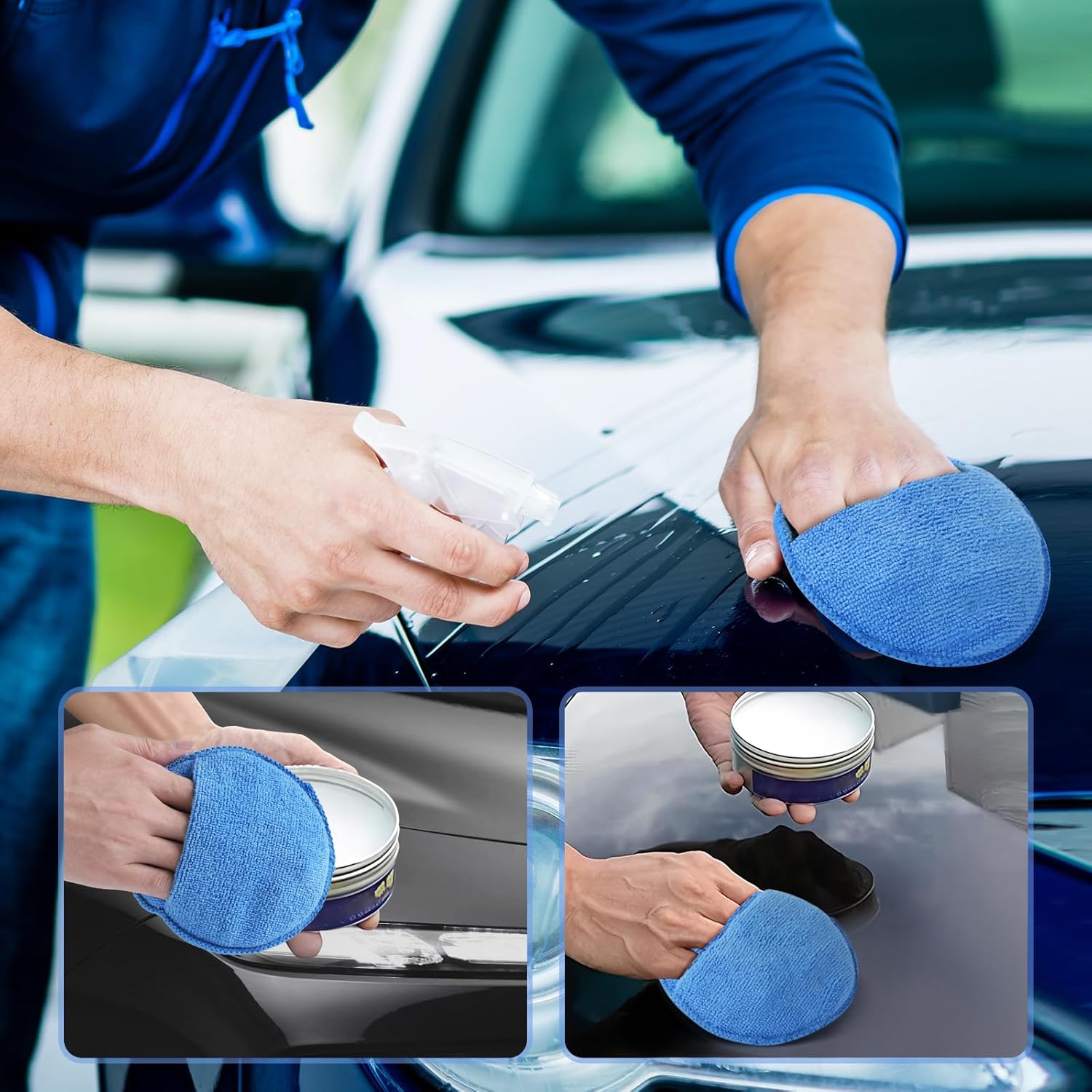 Spons Pembersih Otomatis, Sika - Car Wax Polishing Pad ulasan dan harga