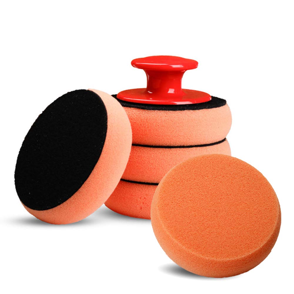 6 Buah Kit Bantalan Aplikator  - Car Wax Polishing Pad ulasan dan harga
