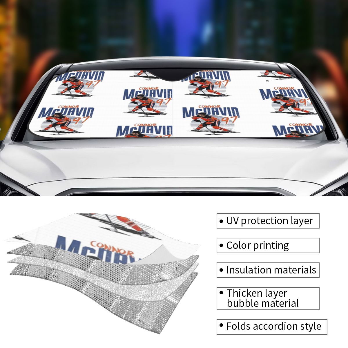 Connor McDavid 97 untuk Pengge - Car Accessories Edmonton ulasan dan harga