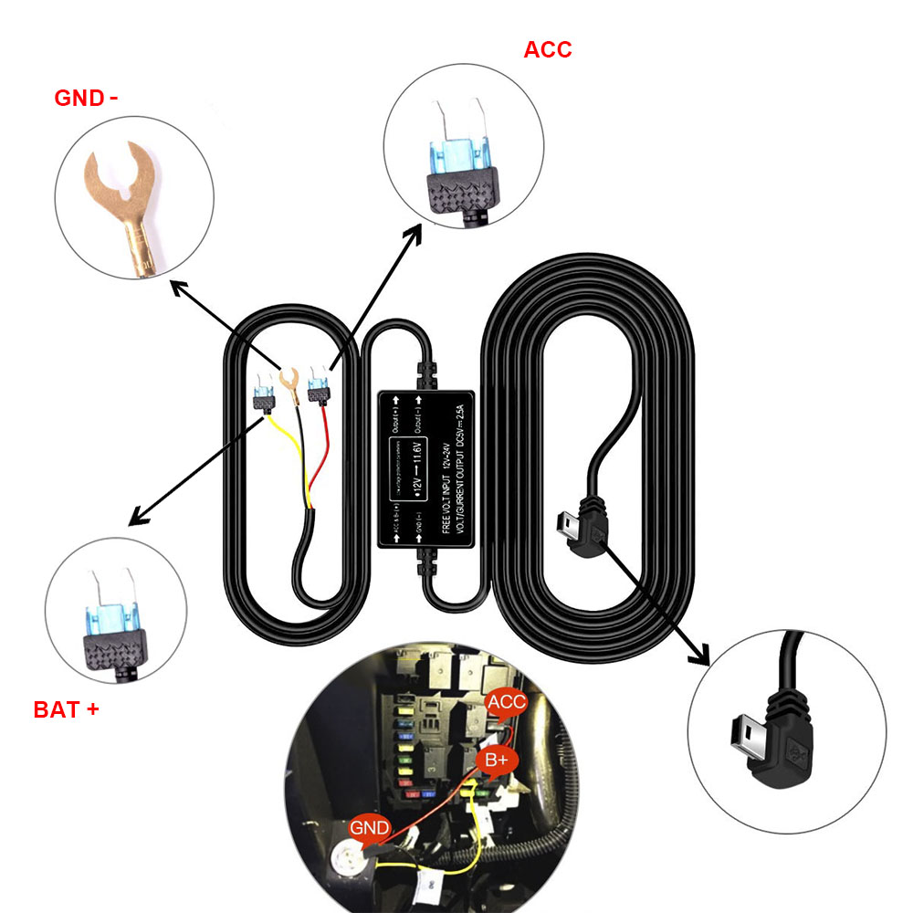 Kit Kabel Hard Wire HGDO Dash  - Car Accessories Online ulasan dan harga