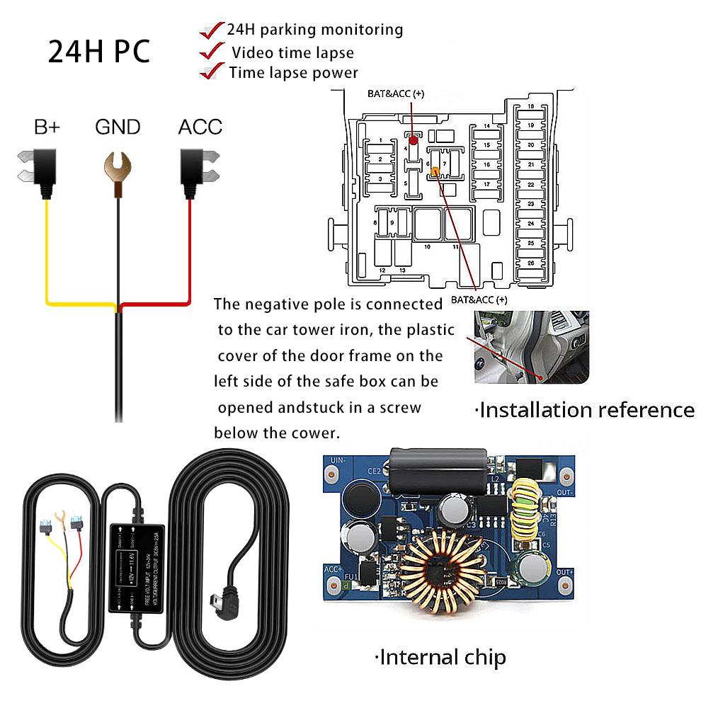 Kit Kabel Hard Wire HGDO Dash  - Car Accessories Online ulasan dan harga