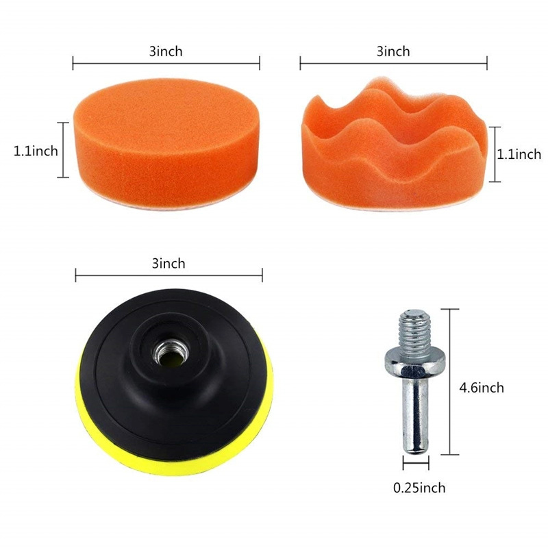 Spons Pemoles Mobil 75Mm 3 Inc - Car Wax Polishing Pad ulasan dan harga