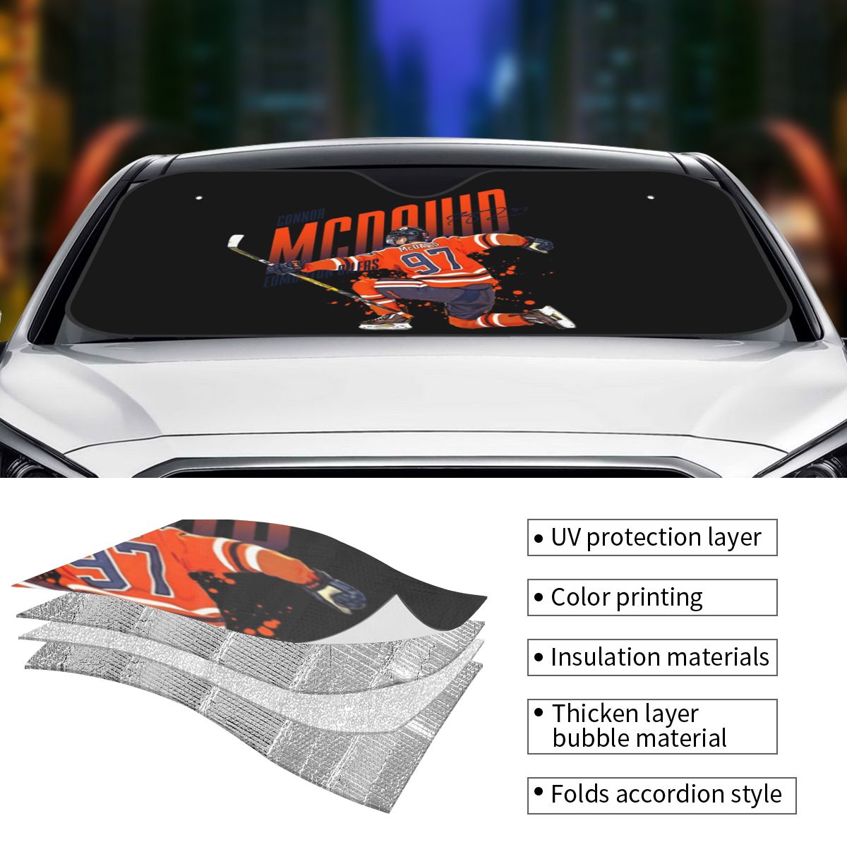 Connor McDavid 97 untuk Pengge - Car Accessories Edmonton ulasan dan harga